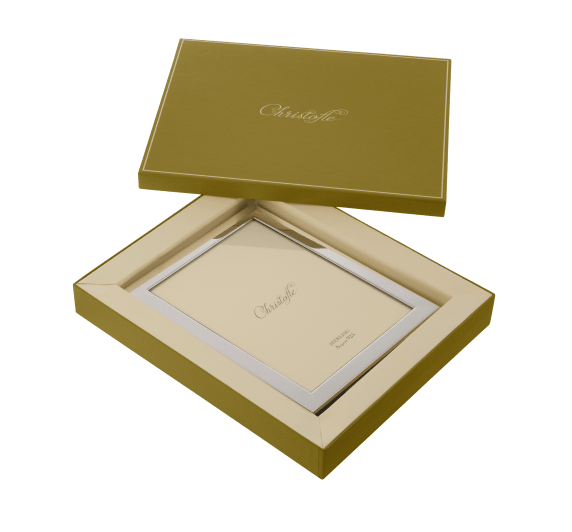 Silver plated picture frame - for 18 x 24 cm photos